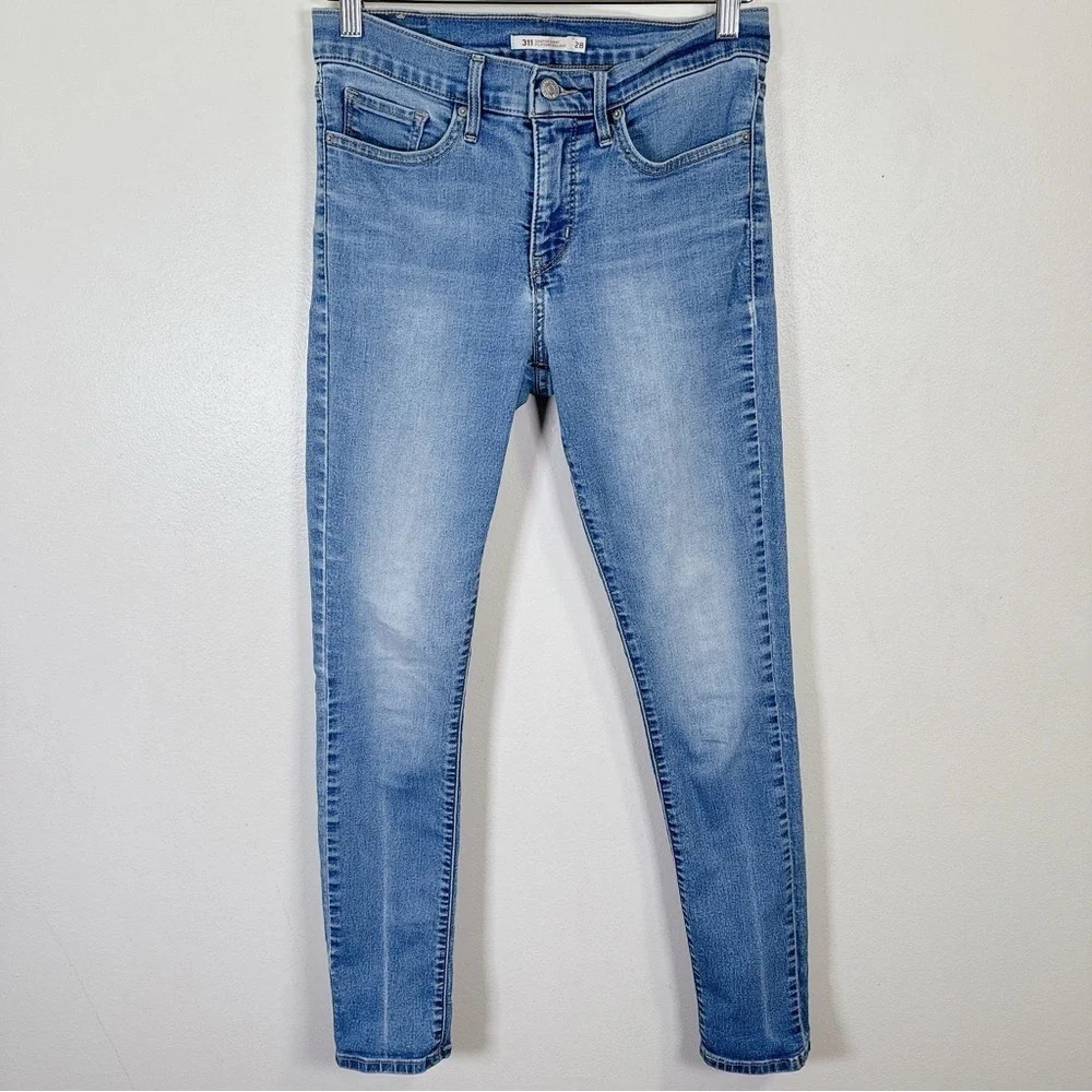 Levi's 311 Shaping Skinny Medium Wash Jeans - Picture 2 of 16